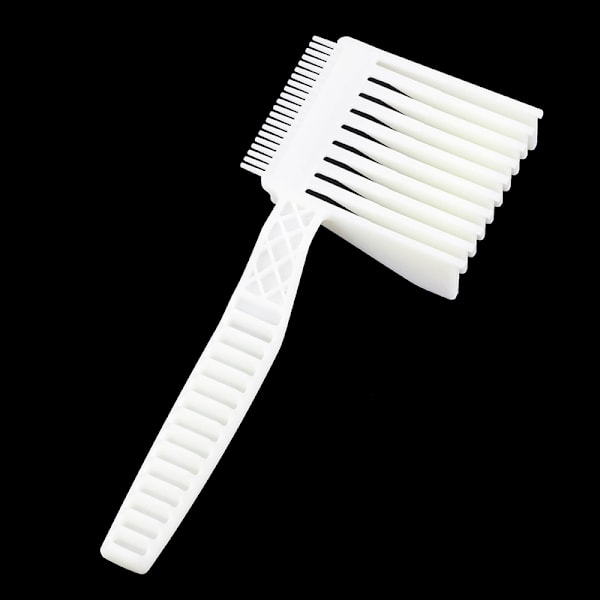 Clipper Barber Fade Combs Ergonomisk Styling Tool til mænd White