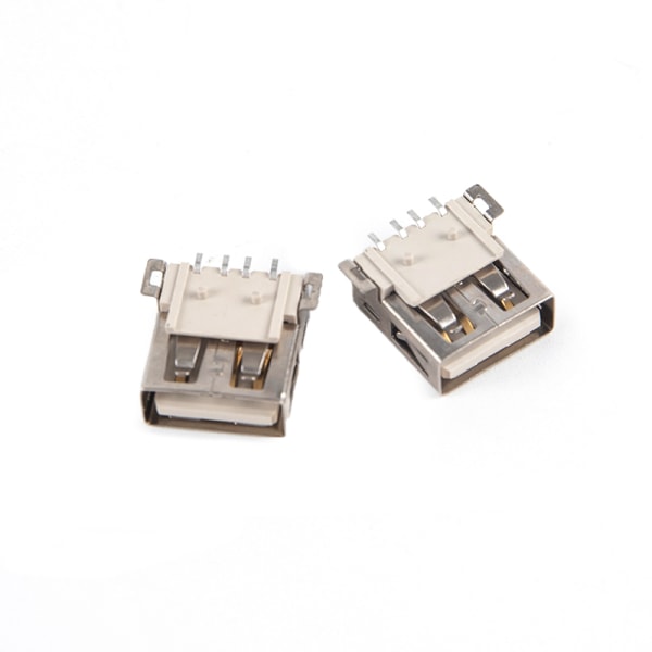 10 Styck USB2.0 Typ A Standard Port Honan Löd Jack Connector