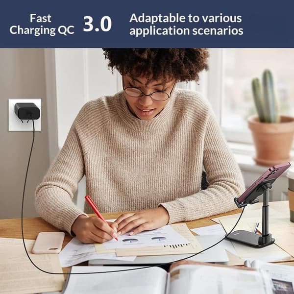 5A PD 25W Dobbelt USB C Superhurtig Opladerkabel til S22 S23 S24 Pl 1M  25W