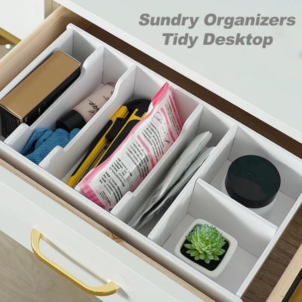 6/8 Grid Pengeskuff Innsats Organizer for Sedler Kontanter C