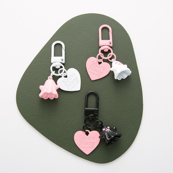 Halloween Ghost nøkkelring Doll Pendant Love Keyring Backpack Cha A