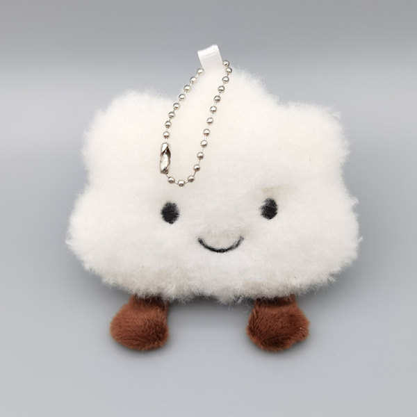 e Plysch Cloud Keyring Kawaii Pendant Car Key Chain Pendant Plus