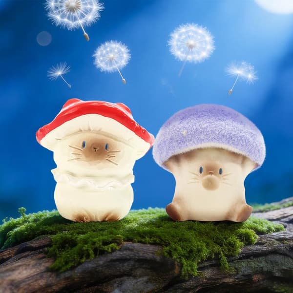 e Fantash Mushroom Cat PAI Series Blind Box Figurer Samleobjekt 1 Box Random