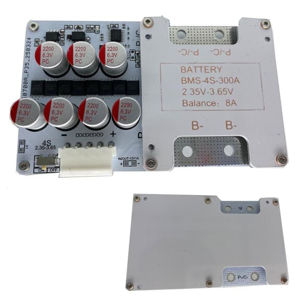 1 stk 100A 4S Aktiv Balance BMS Lithium Batteribeskyttelseskort A2
