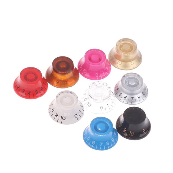 4 STK LP UFO Type Knotthette Gitar Potensiometerknapp Med Instru A2