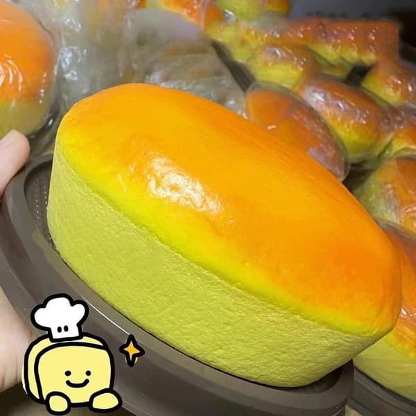 Simulerad Cheesecake Leksak Långsamt Stigande Sensoriska Fidget Leksaker A1