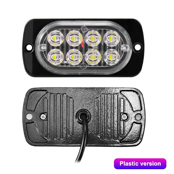 12V-24V Tåkelys LED Arbeidslys Flomlys 8LED Indikatorlys A2