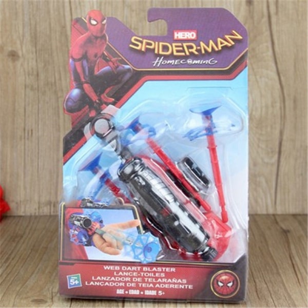 Nyt Spider Man Legetøj Plast Cosplay Spiderman Handske Launcher