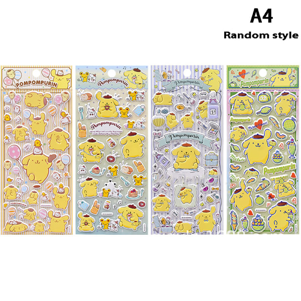 Sanrio 3D Cartoon Foam Stickers Kulomi Sticker Lila Kids Gir A1