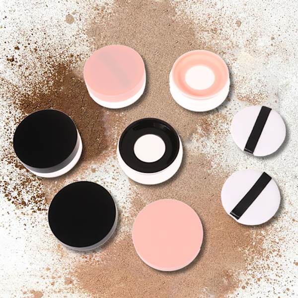 20g Tom Air Cushion Puff Box Med Pulver Svamp Sigter Eller Ela C