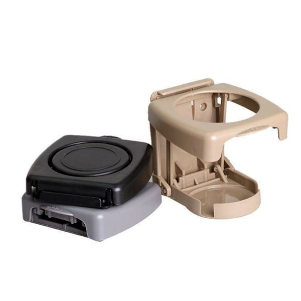 Auton universal Säädettävät kuppipullotelineet Black
