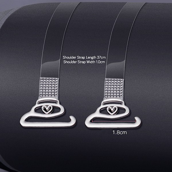 1Pair Bra Accessories Bran olkahihna naisten säädettävä koukku C