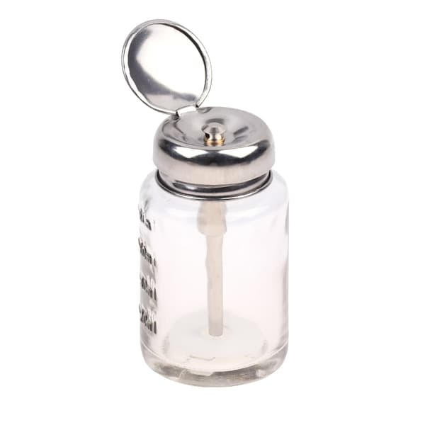 100ml Push Down Empty Pump Dispenser For Neglelakkfjerner Alc