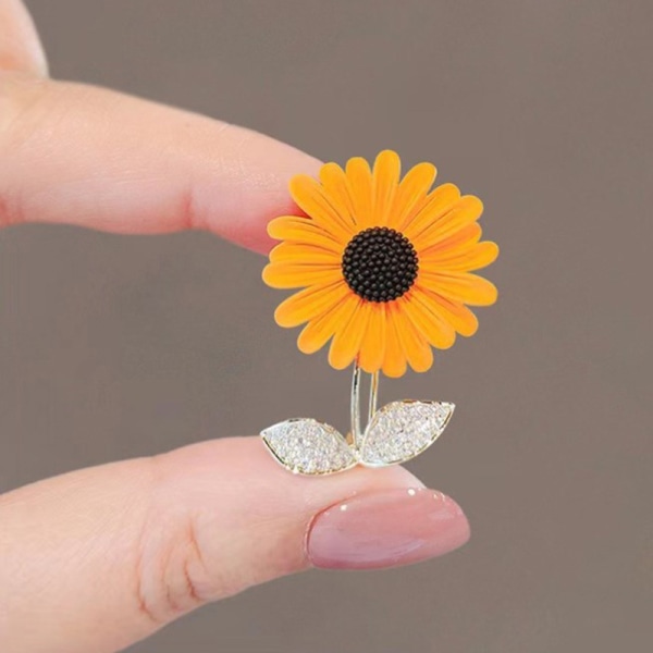 Creative And e Sunflower Broscher Modedesign Kläder Access