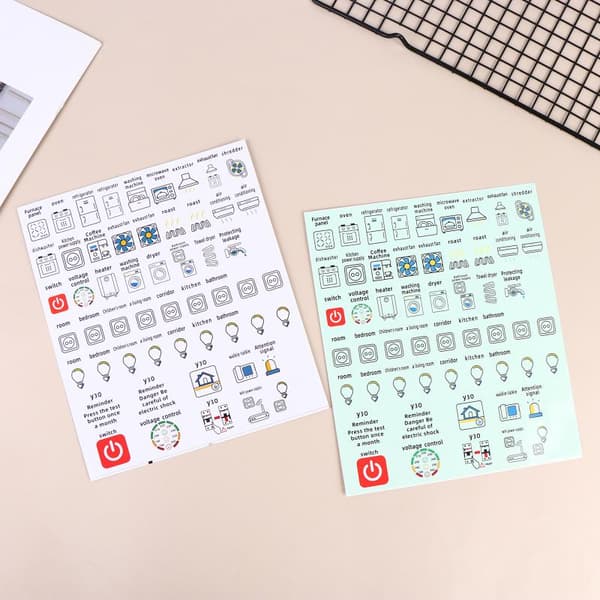 2/5 stk. Vandtæt engelsk version el-boks elektrisk kredsløb green 5sheets
