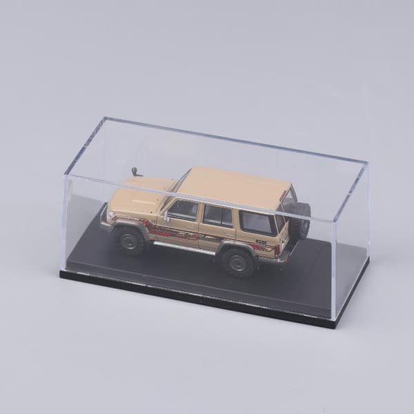 1/5 st 1/64 Diecast Modellbil Vitrin med lock Förvaringslåda