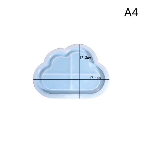 Förvaringsbricka Gips Form Gör-det-själv smycken Visningsplatta Ep A4