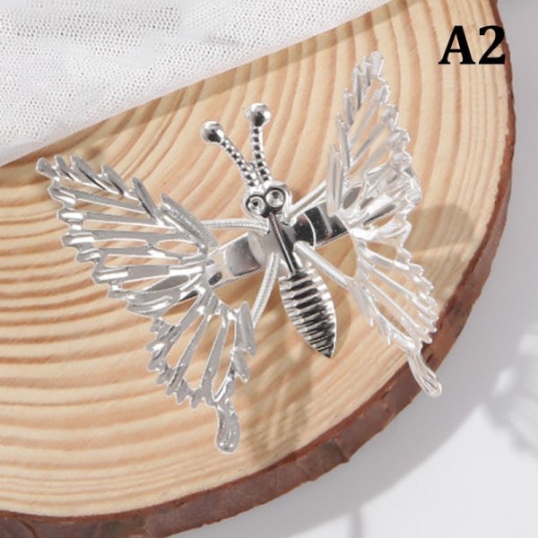 The Moving Butterfly Hairpin ja Gold Hair Accessories Vintage Ba A2