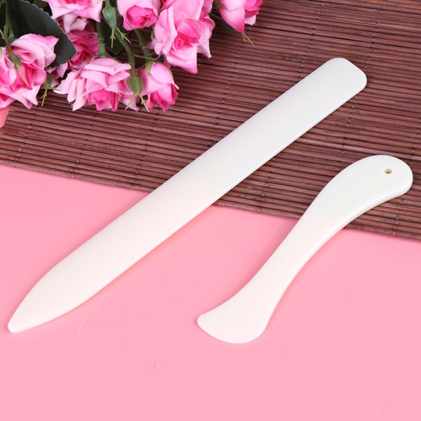 2kpl Bone Folder Craft Tools Nahka uurrettu Taitettava rypytys P