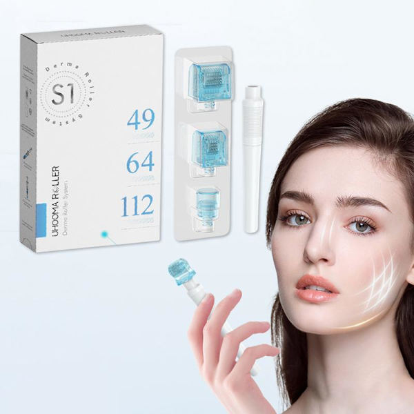 Derma Micro Roller Stamp Sæt med 0,25 mm justerbar A