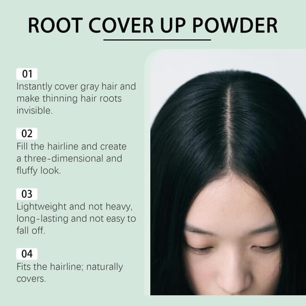 Hårfestepulver Rot Touch Up Concealer Vanntett Langvarig