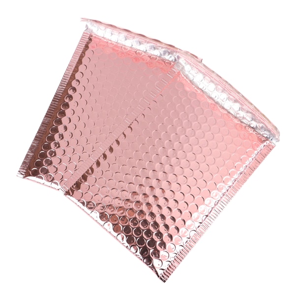 10 st 15x20 + 4 cm roséguld bubbelkuvert bubbelposter för