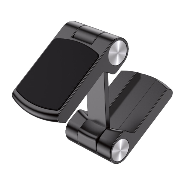 Foldbar magnetisk mobiltelefonholder i bil GPS magnet biltelefon Silver