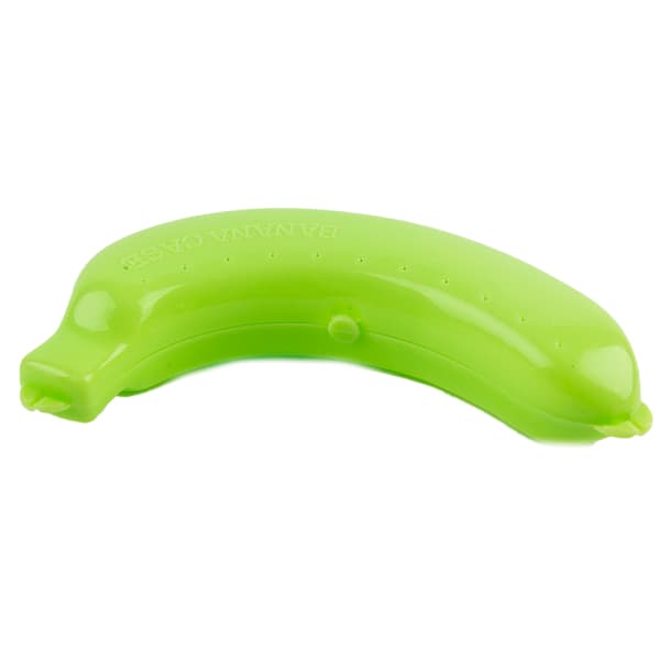 e Banana Case Protector Box Container Trip Outdoor Lunch Fruit Yellow