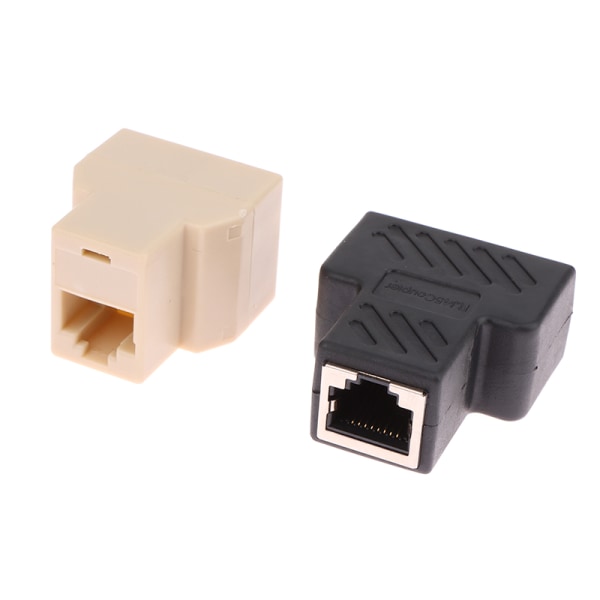 RJ45-kontakt 1-til-2-veis LAN Ethernet-kabel Nettverk Cate6 Spli A