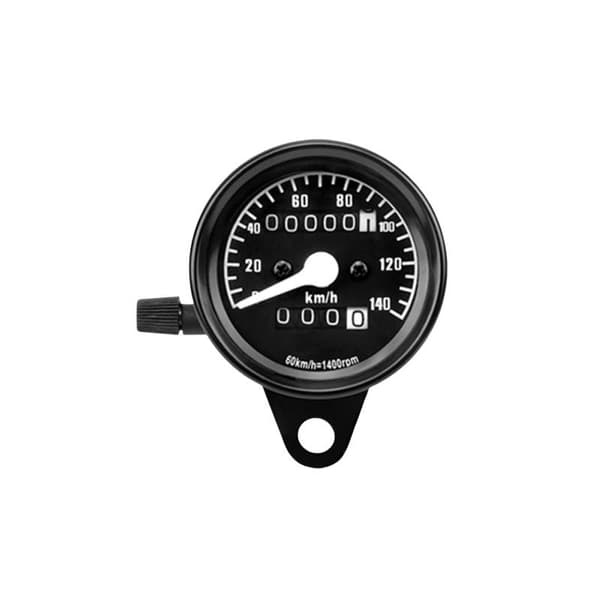 12V Motorcykel Odometer Speedometer Med Baggrundslys Retro Pointe
