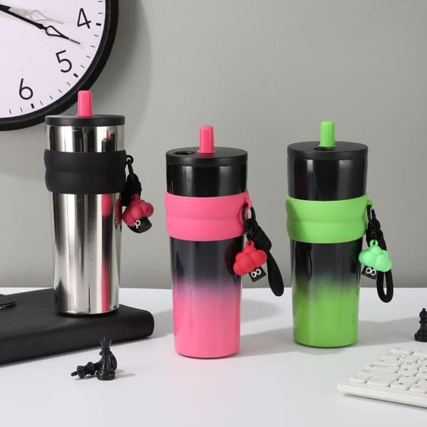 1 stk 316 rustfritt stål vakuumisolert kaffe vannkopp med A2
