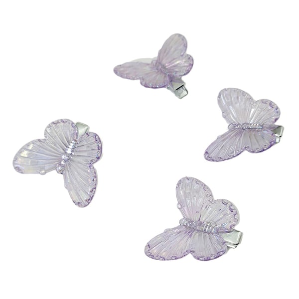 Lilla Butterfly Hårnåler Jente Hårklemmer Barrettes Dame Søt