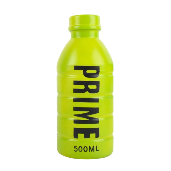Anti-stress Prime Drink Flaska Relief Toy Mjuk fylld Latte C Green