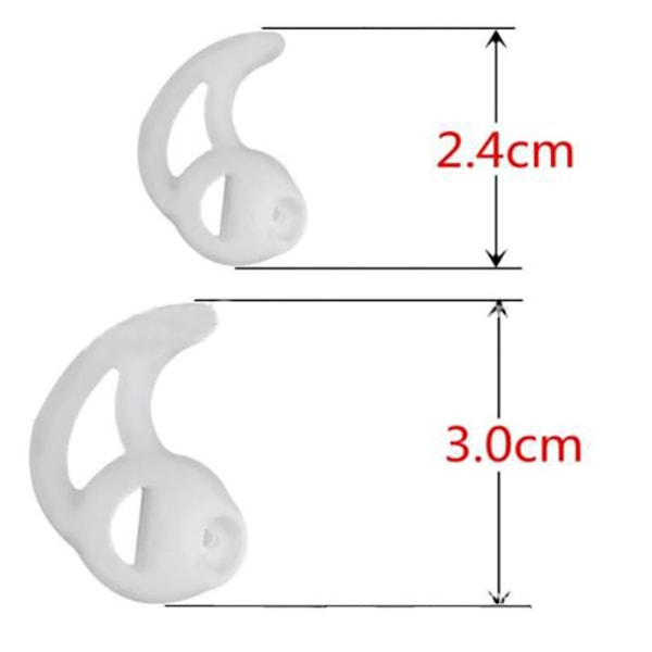 Silikonfin ørepropp for toveis radioørestykke Ea L(3cm)