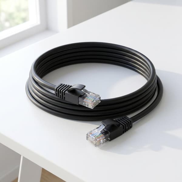 CAT6A Ethernet-kaapeli erittäin ohut LAN-kaapeli UTP RJ 45 Internet Ne 1M