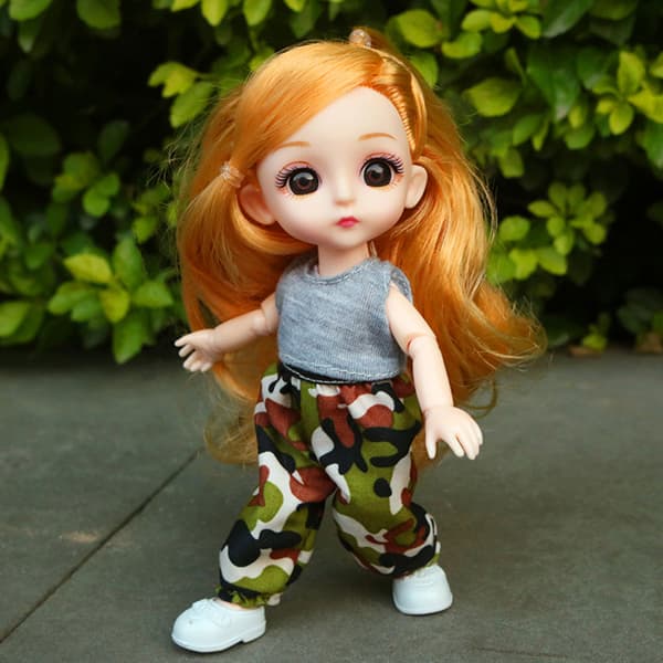 BJD CASUAL Docka Fritidsmode Prinsessan Kläder Kostym Accessoarer A2
