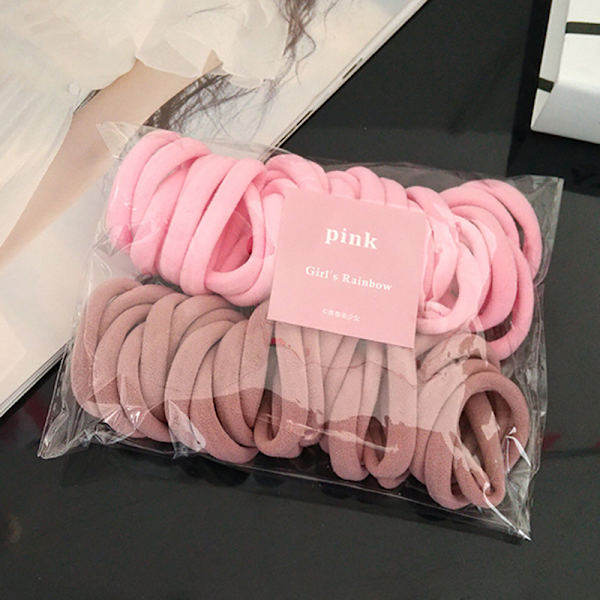 Elastiska hårband Flickor Håraccessoarer Färgglada Nylon Headba A3