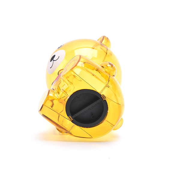 Sarjakuva Bear Money Boxes Kid Student Säästöpossu Läpinäkyvä sty