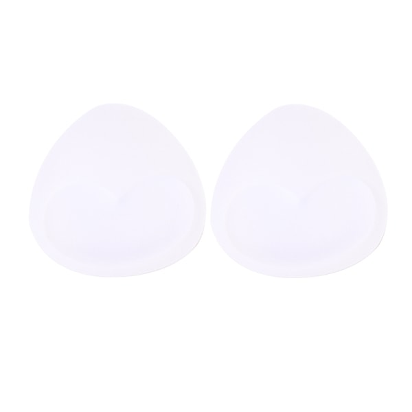 1 par dam baddräkt vadderad svampskum Push Up Enhancer bröst White