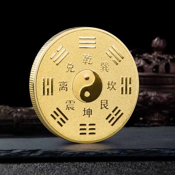 Golden Silver Dragon Coins Lucky Phoenix Commemorative Gold Co Gold