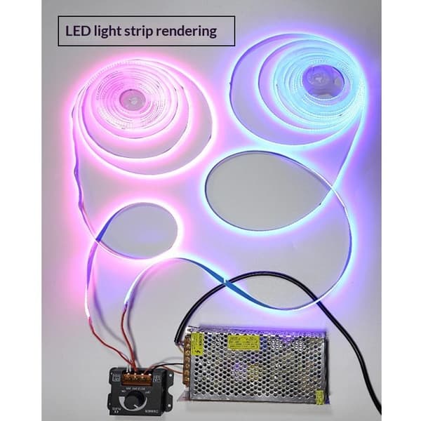 LED Dimmerbryter Lysstyrke Justerbar Kontroller For Bil Bobil S