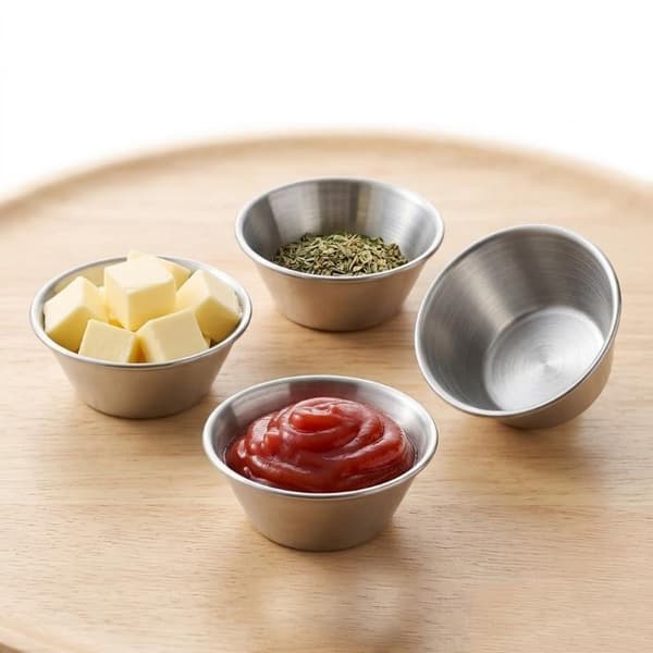 65ML Runde Kakekopper Sauskopper Ramekin Dippkopper Individuell C