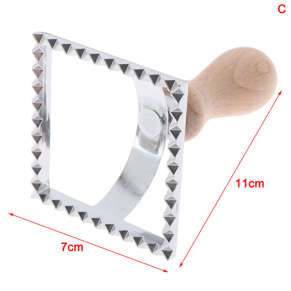 5 styles Pasta Hand-ting hine Relief Dumpling Embossing cake g C