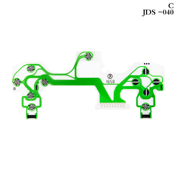 PS4 Slim Controller johtava kalvo vihreä kalvo JDS 001 011 050 C