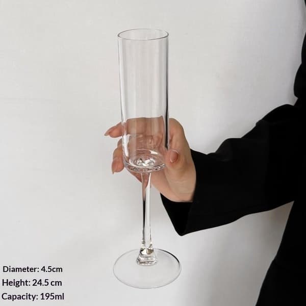 Transparent Plastbägare Okrossbart Vinglas Lyxig Cocktail A3