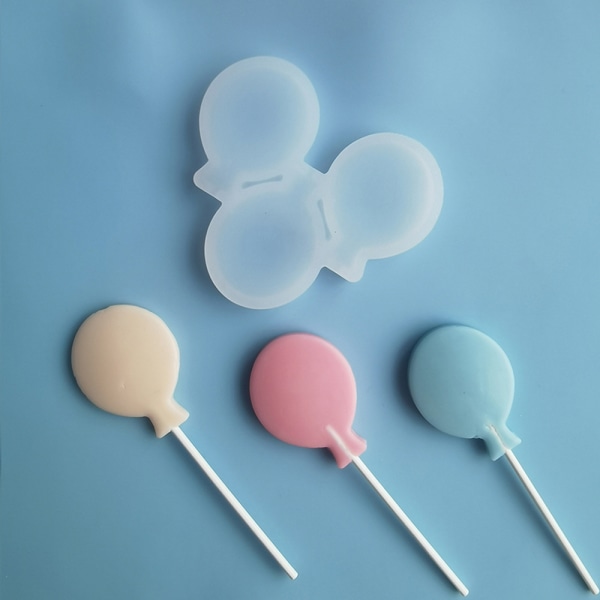 Balloon Drop Glue Lollipop mould Tee itse käsintehty suklaa