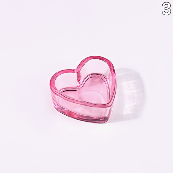 Pink Lågfri Krystalglas Cup Pulver Flydende Nail Cup Dish Nail 3