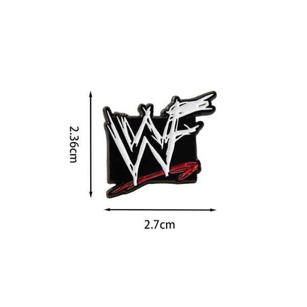 World Wrestling Federation Logo Emaljebroche Klassisk Samling