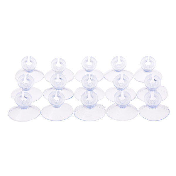 5/10st mjuk silikon Aquarium Fish Tank Syrgaspump Fixed Ther 10pcs