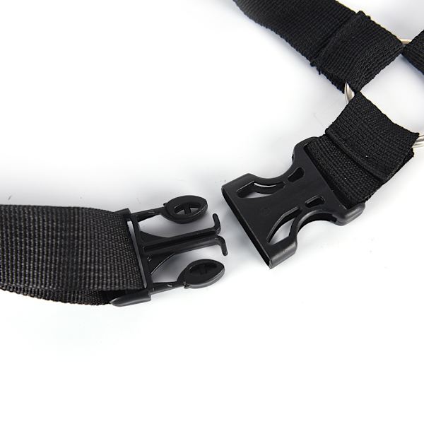 Säädettävä valjaat olkapää Black Sax Belt kaulahihna